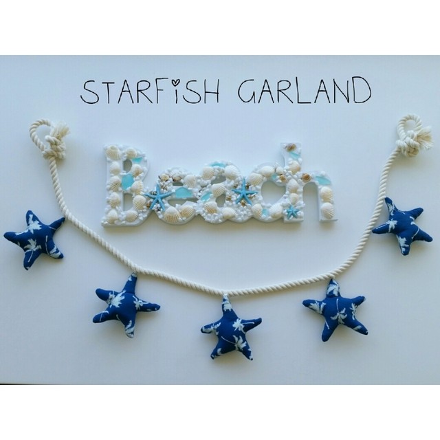 Star Fish Garland スターフィッシュガーランド Nvy Ver Lagoon