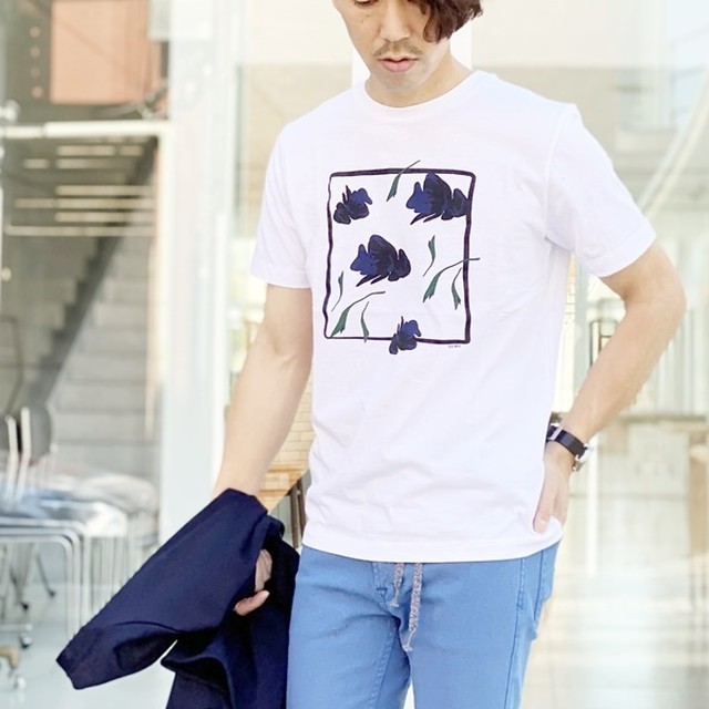 Sseinse センス フラワープリントtシャツ g Men S Selection