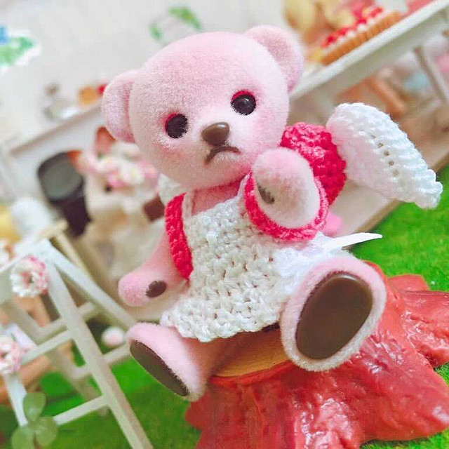 ハニーベア レンゲ ピンク