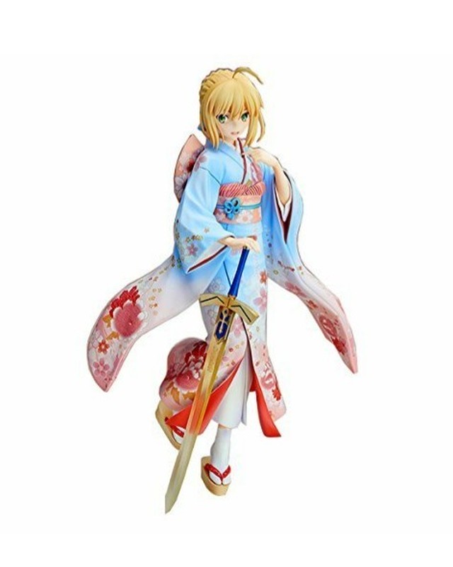 アニプレックス Fate Stay Night Unlimited Blade Works セイバー 晴着ver 1 7スケール フィギュア Hobbyenterta