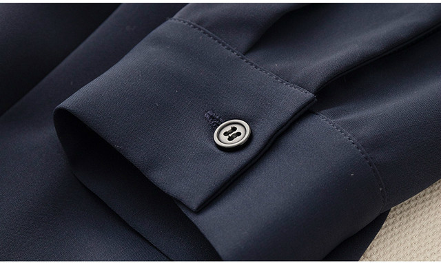 シャツ レディース ブラウス シャツ ボタン 丸首 長袖 薄手 シンプル おしゃれ カジュアル 通勤 通学 Ol オフィス ビジネス ディリー 日常 普段着 Goldayahiro