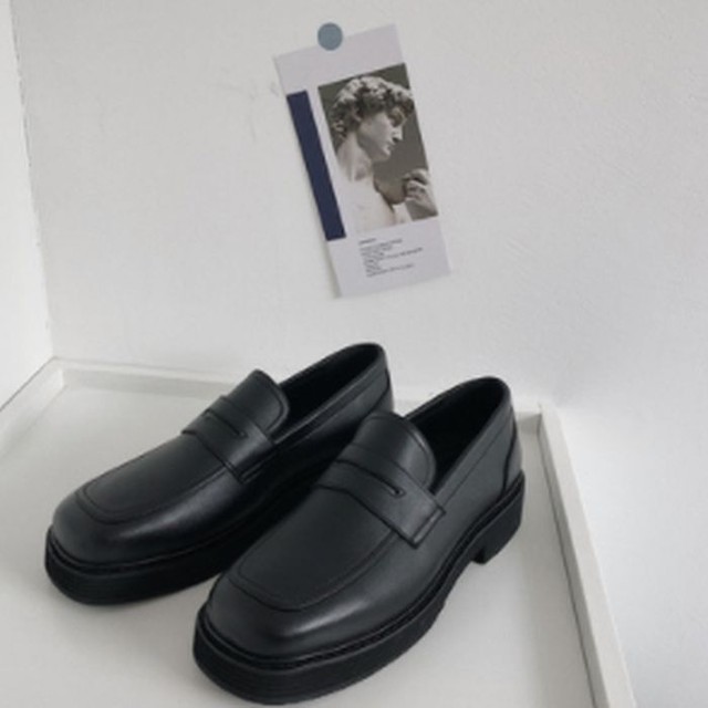 ドレスシューズ オックスフォード タッセル ローファー ブリティッシュ バイカラー ロートップ スクエアトゥ 厚底 ブラック ホワイト 黒 白 メンズ 韓国 カジュアル シック エレガント モード お支払い後日以内に発送 Sho016 Garcons