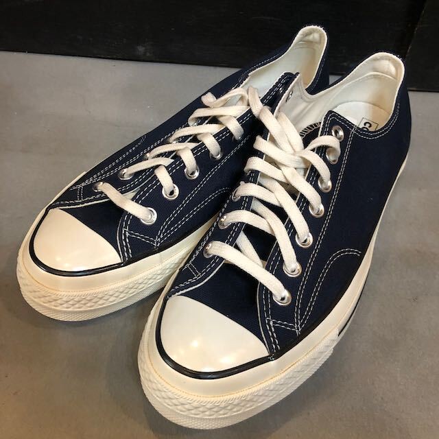 Converse Chuck Taylor Ct70 Lowcut Obsidian コンバース チャックテイラー 三つ星 スニーカー ローカット シューズ オブシディアン ネイビー メンズ9 5 28cm相当 120 Number12