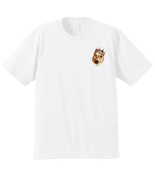 キングオブコーギーtシャツ 愛犬のお顔入れ替えバージョン Corgis Head Shop