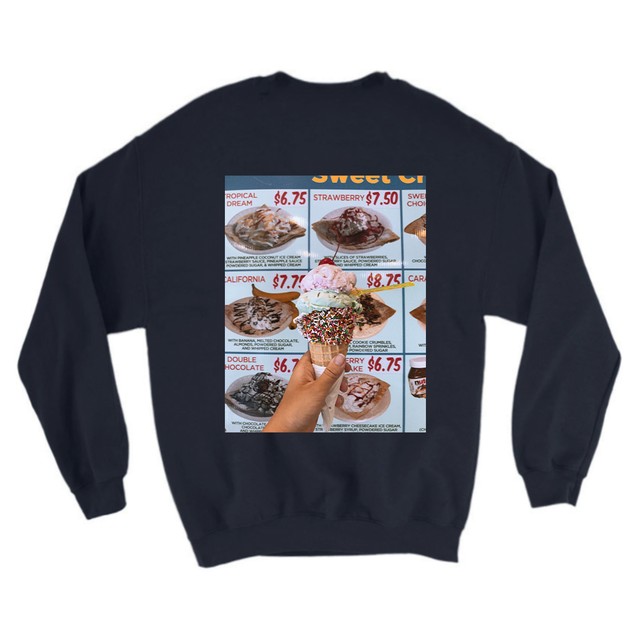 【Cat & Parfum】Ice Cream Sweat Tops