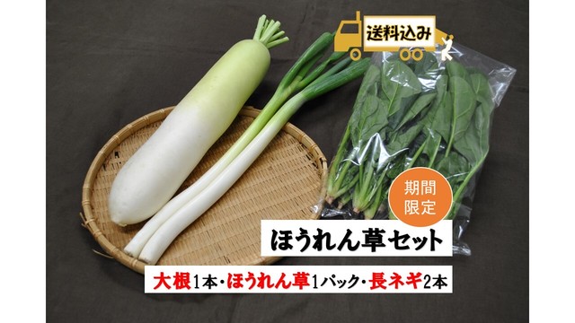 ほうれん草セット