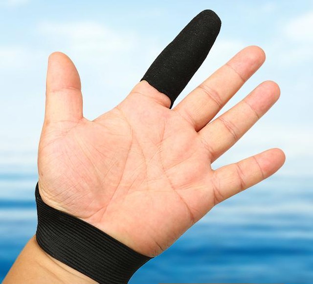フィンガー プロテクター 3色 セット 指先 ガード 投げ 釣り キャスティング 人差し指 保護 Aspaland
