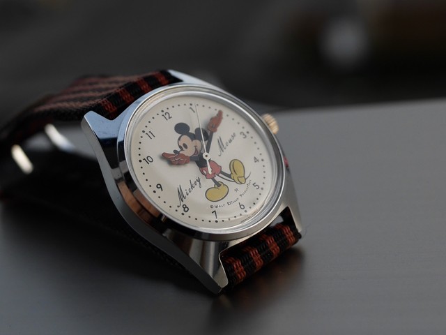 Seiko 1970 S 服部時計 旧セイコー ディズニータイム ミッキーマウス デッドストック Oh Handwinding Vintagewatch Disney Time Mickey Mouse アンティーク ビンテージ時計修理 販売 Whitekings ホワイトキングス