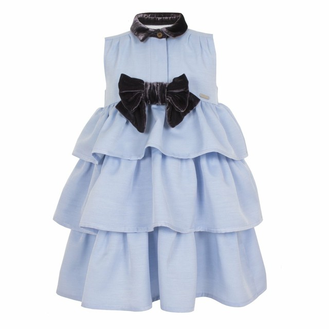 SAMMY DRESS POWDER BLUE =JESSIE AND JAMES =