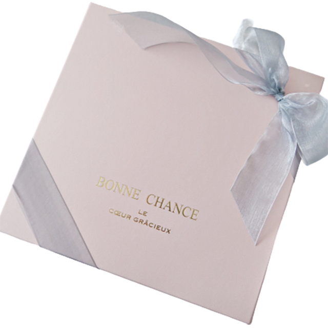 Gift Box ギフトボックス お皿用 ラッピング対応 Bonne Chance