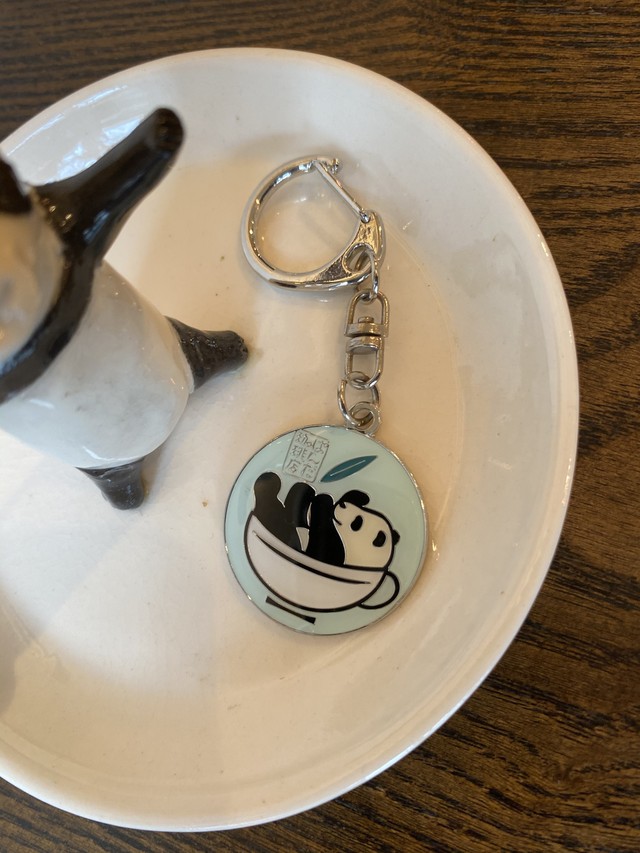 ぱんだ珈琲店オリジナルキーホルダー ぱんだ珈琲店 雑貨部門