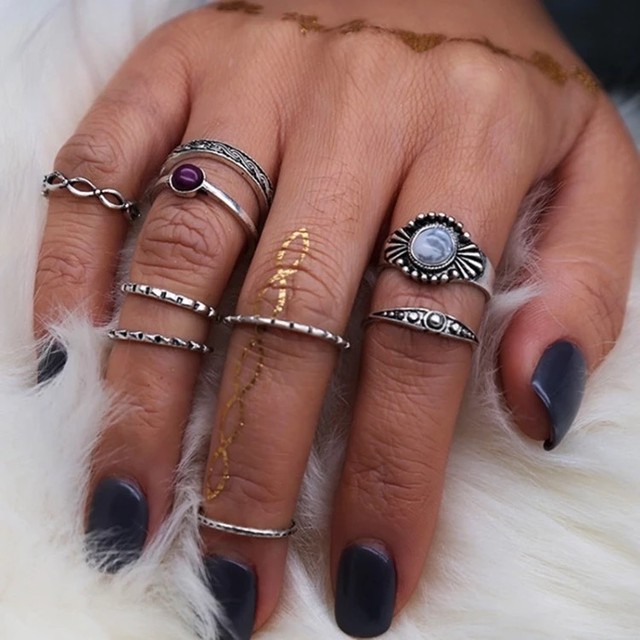 【即納】retro ring set