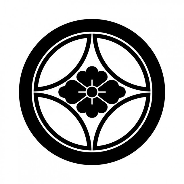 丸に中陰七宝花菱 Aiデータ Five Trigger Online Shop