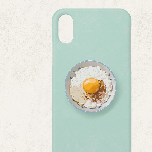卵かけご飯のiphoneケース Iphone X Xs 用 絵描きのraddieyのお店