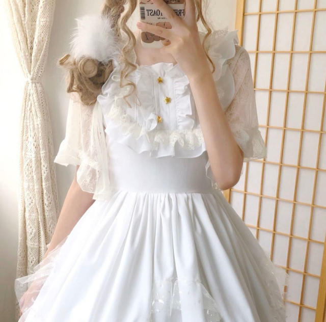 A 409 妖精 プリンセス ゴスロリ ロリータ メイド エレガント ワンピース 少女ドレス かわいい ハロウィン コスプレ コスチューム イベント 送料無料 Coacosplay