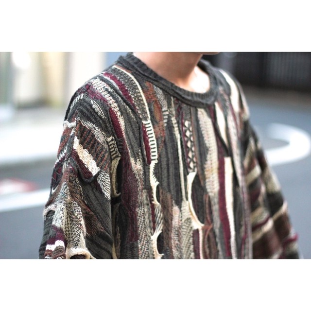 コットン3dニットセーター Ot 0014 Cv