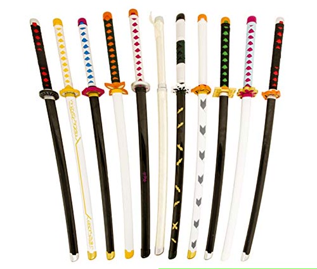 Jpcs Zjuikyme 鬼滅の刃 冨岡義勇 刀 水柱 日輪刀 鬼殺隊 にちりんとう 刀 とみおか ぎゆう 丸形鞘 きめつのやいば 竹刃 完成度高い コレクション おもちゃ刀 滅殺 模擬刀 木製 模擬 刀 道具 刀剣 コスプレ 冨岡義勇 黑刃 Az Japan Classic