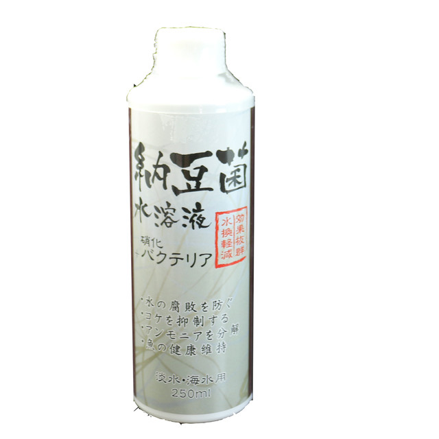 ｿﾈｹﾐﾌｧ 納豆菌水溶液 硝化バクテリア 淡水 海水用250ml アクアトレンディ