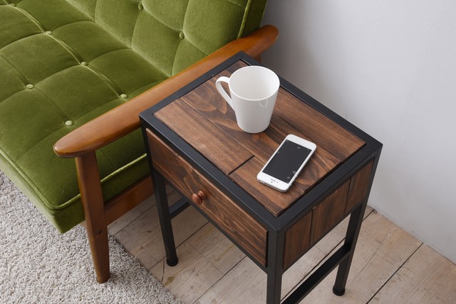 Industrial Side Table / インダストリアルスタイル インダストリアル サイドテーブル