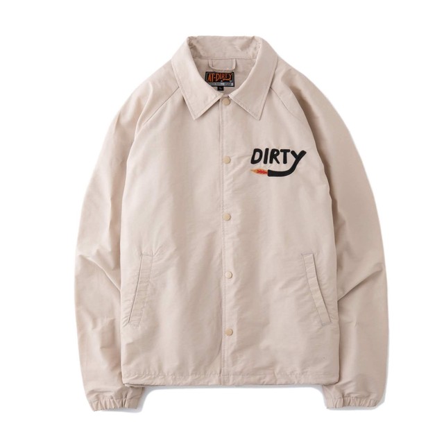 At Dirty アットダーティー Dirty Fire Coach Jacket Natural Uz Uz Company