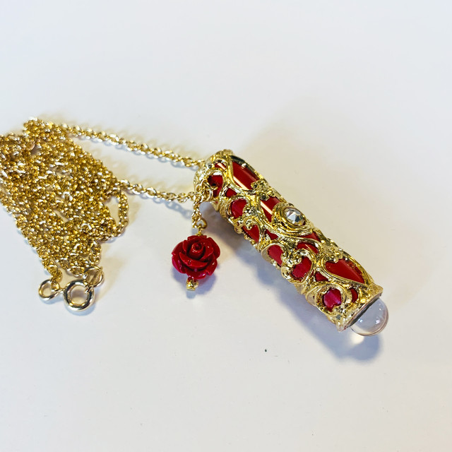 カレイドスコープフォトン作 彫金風 テレイドスコープペンダント 京都万華鏡ミュージアム Web Shop