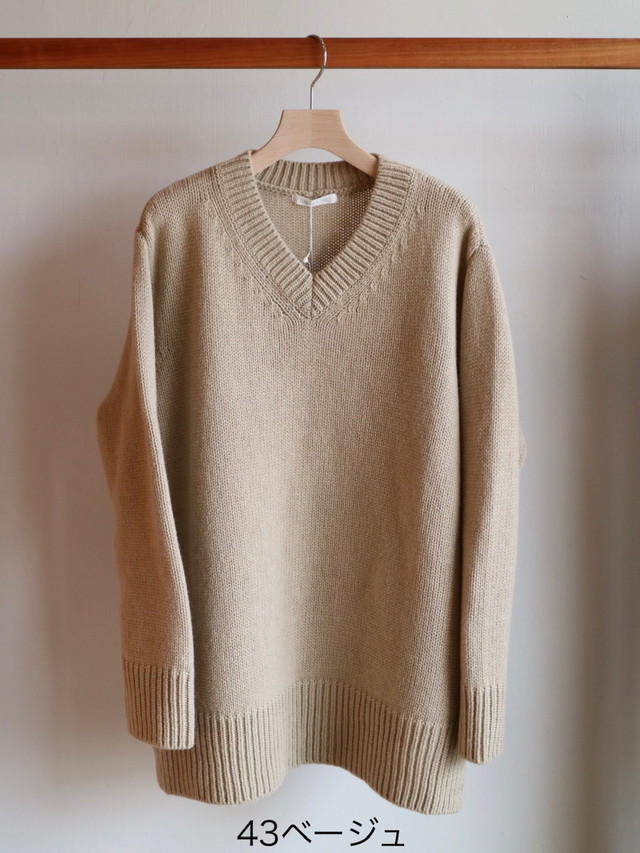 Galerie Vie ギャルリーヴィー ファインウールvネックプルオーバー Earnestroom