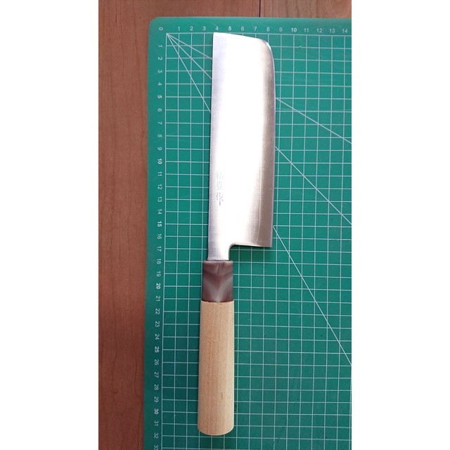 中古o19 切れる菜切包丁 祐豊作 刃165mm 2特典 奄美テック Base店