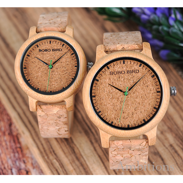 Bobo Bird 竹製メンズ レディース腕時計 カップルウォッチにも最適 Ambitions