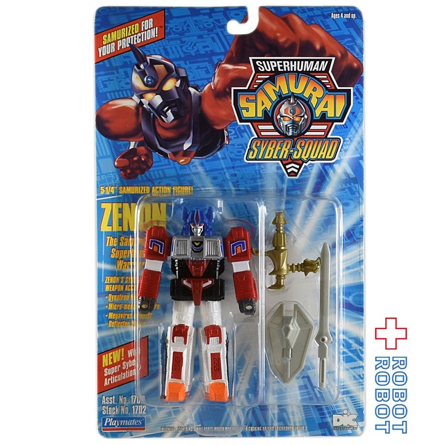 プレイメイツ スーパーヒューマン サムライ サイバー スクワッド ゼノン 5 25インチ フィギュア Robotrobot