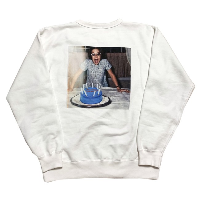 【Crudely Hommes】Girl with Cake Heavy Weight Sweat Tops