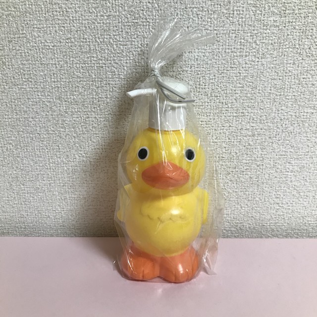 トロイマー アヒルのガーコ シャンプーボトル 黄色いひよこ Von Traumer Yellow Shampoo Bottle Honey Antique ヴィンテージ アメリカン雑貨 アンティーク アメトイ インテリア小物 ミールトイのお店