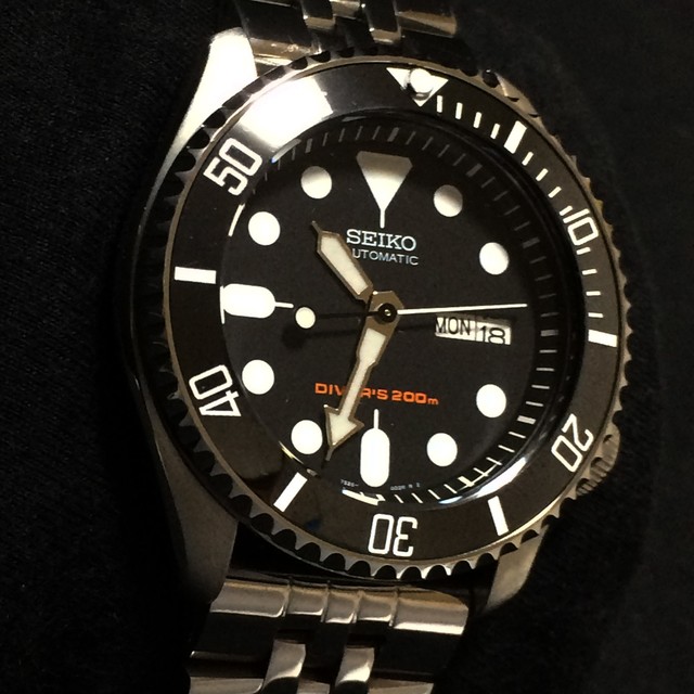 Seikoダイバーズ ブラックボーイ Skx007 モデファイモデル 自動巻 0m防水 0075mpsssb Ark Mod Studio