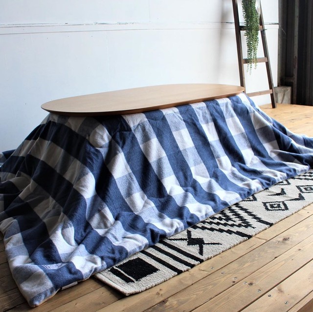 KOTATSU Chekered Futon / コタツ布団 チェック