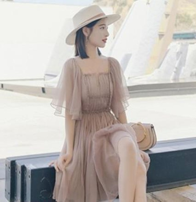 送料無料 韓国 ワンピース 夏 ドレス Kotert