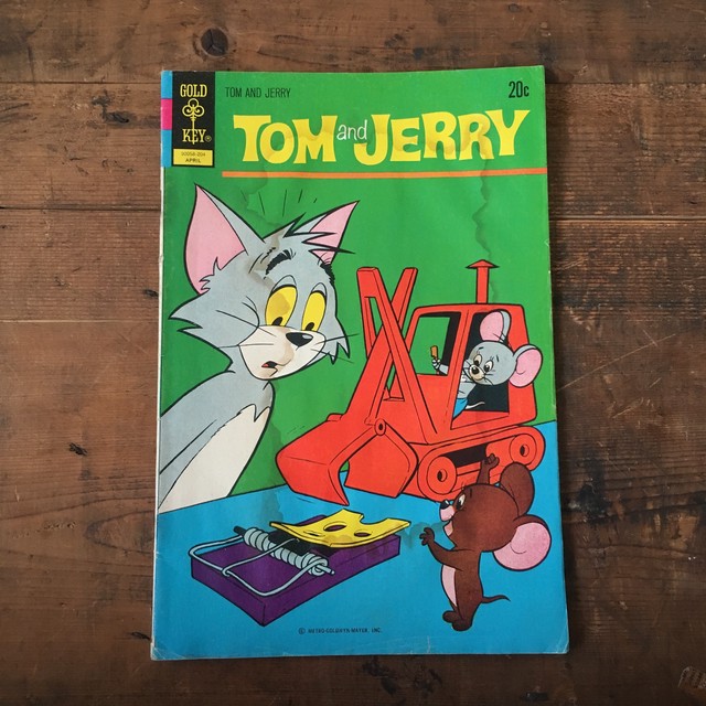 ヴィンテージ アメコミ Tom And Jerry No 263 April トムとジェリー 英語 E Vintage ヴィンテージ 洋書 雑貨のお店