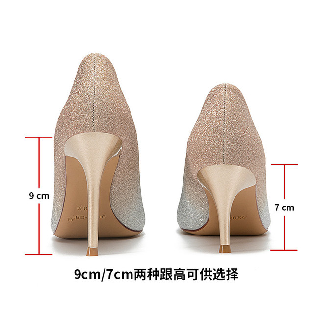 大人 パンプス ハイヒール エレガント おしゃれ 春 秋 2色 2タイプ Dyh海外子供用品