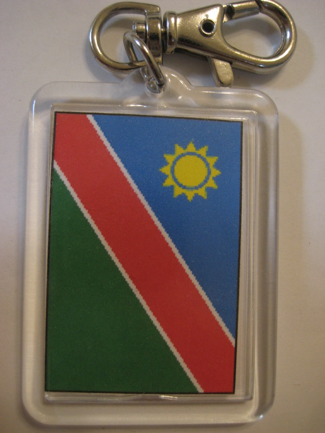 ナミビア 国旗 キーホルダー Genius Collections