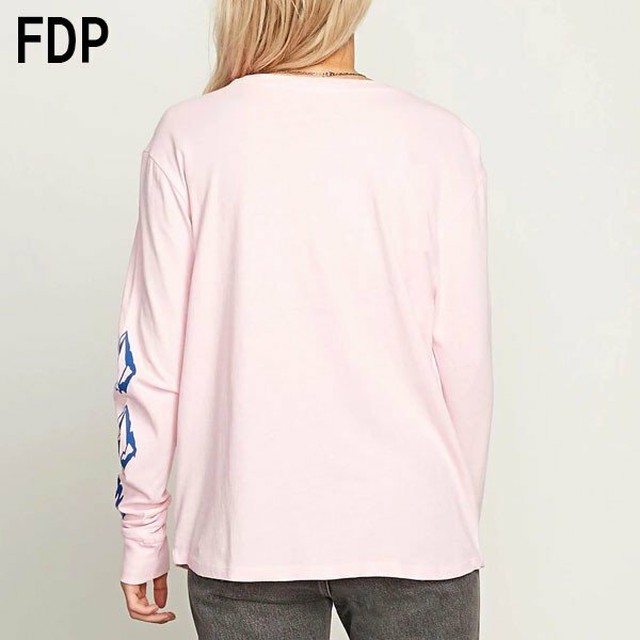 ボルコム ロングｔシャツ レディース 人気 ブランド おしゃれ 長袖 入学 就職 プレゼント 通販 リゾート ロゴ Arm Me Brat Long Sleeve Volcom Beachdays Okinawa