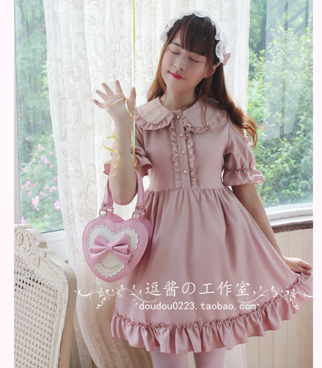 入荷しました オフショル スリーブ ロリ ワンピース ゆめかわ専門店poticuu ぽちきゅう