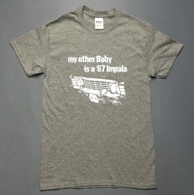 アメ車 クラシックカー インパラ フロント イラスト ロゴ 半袖tシャツ Utn343 Unou
