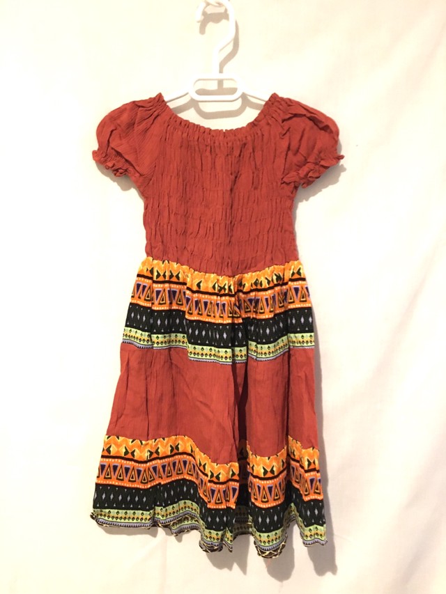 キッズワンピース キッズスカート チュニック 子供服 子供ワンピース ワンピース タイダイ パフスリーブワンピース リゾートワンピース キッズエスニックファッション エスニックファッション エスニック アジアン アジアン雑貨no 12 E S アジアン雑貨 Asian Mrk