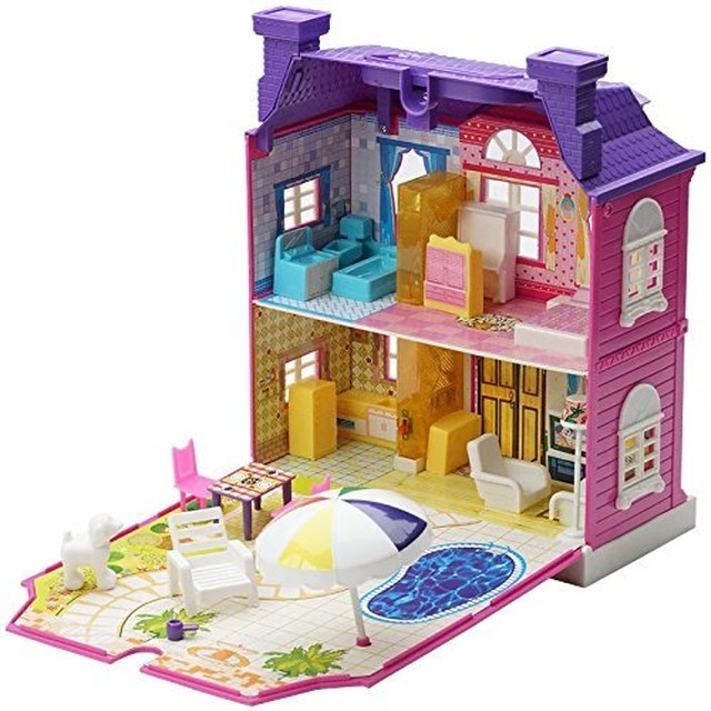 知育玩具 おままごと 2階建て 煙突のある お家 女の子 おもちゃ 知育玩具 ドールハウス Sirius