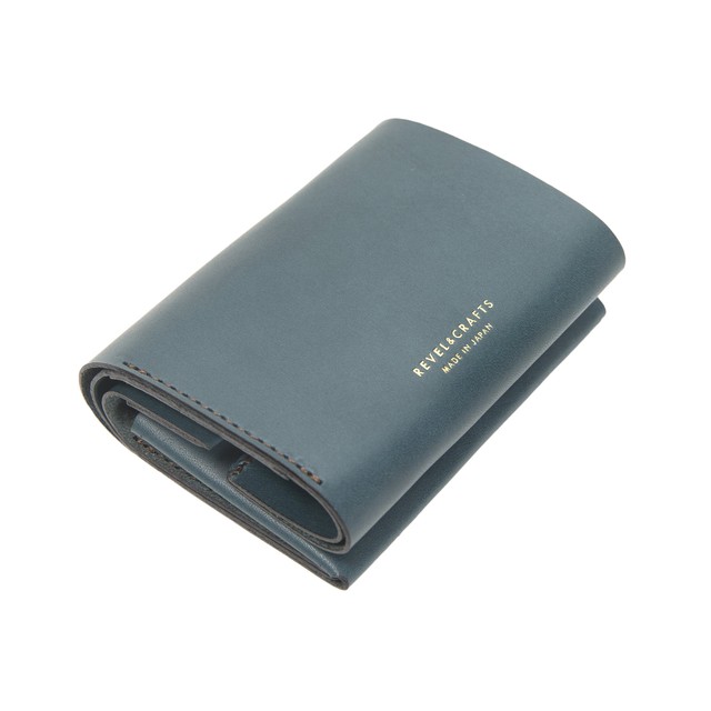 2.5折コンパクト財布 - MINI 2 ブルー