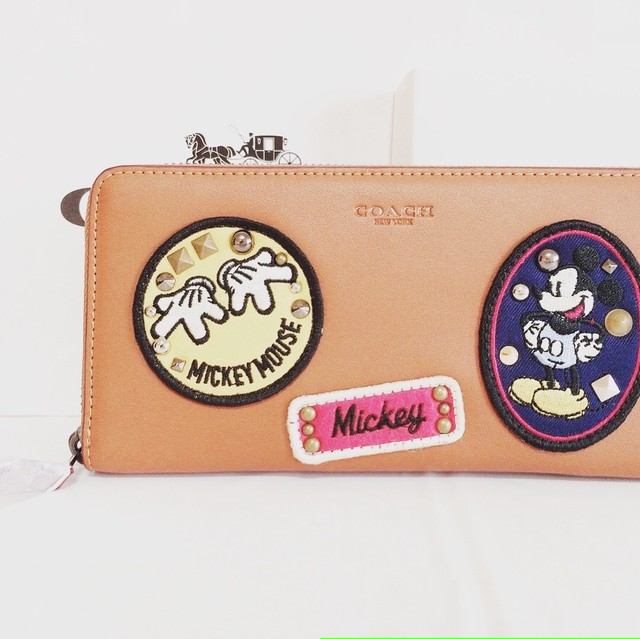 Coach 長財布 ディズニーコラボ M2link