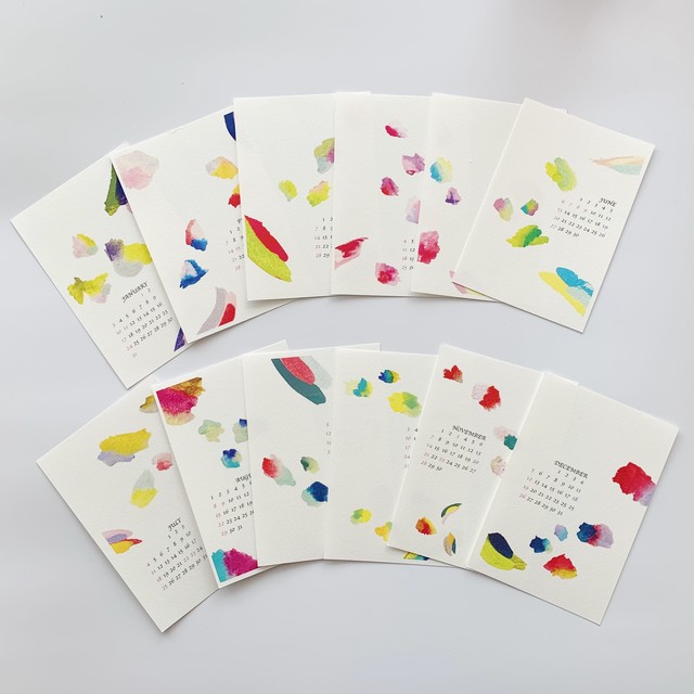 21年花鳥風月カレンダー 枠なし Asami K