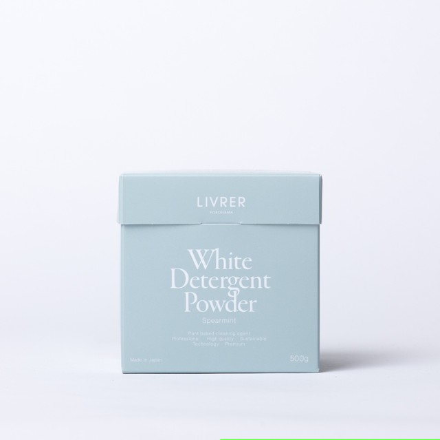 500g 蛍光剤 漂白剤フリー 白物用粉洗剤 White Detergent Powder スペアミントの香り 綿 麻 合成繊維用 洗濯ブラザーズ 公式オンラインショップ