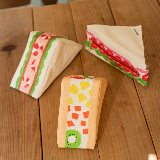 三角のサンドイッチポーチ Ver 2 Pu Pu Pu