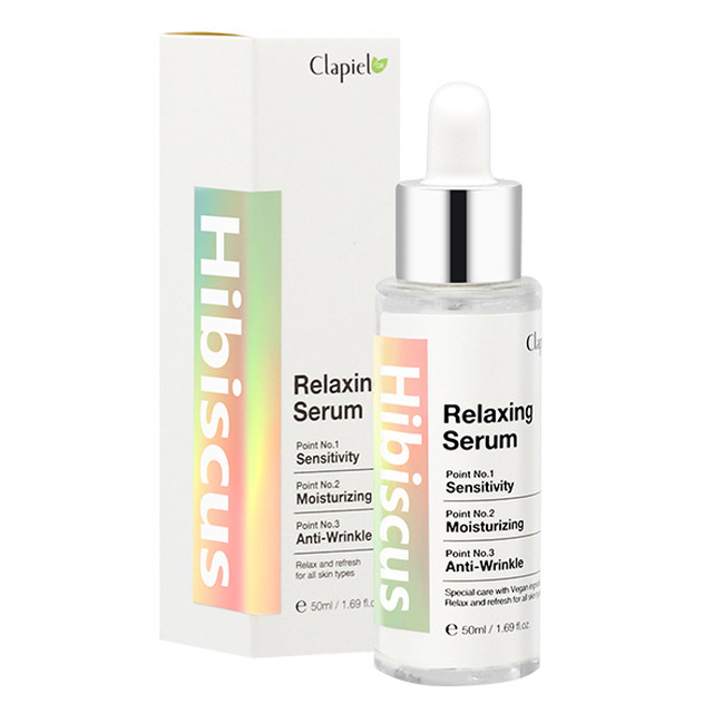 クラピエル ハイビスカス リラクジング セラム 韓国コスメ Clapiel 美容液 オーガニック Hr 帝美 Teibi スキンケア Allure