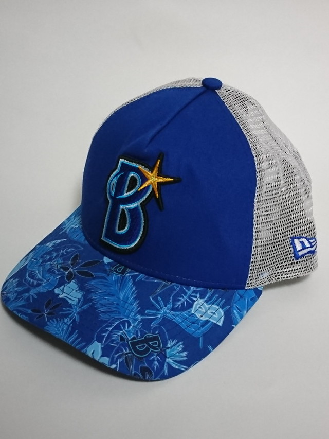 New Era ニューエラ フリーサイズ 横浜denaベイスターズ キャップ 帽子 宜野湾 18 限定品 ブルー スポーツウェア シューズの古着屋 リサイクルスポーツ