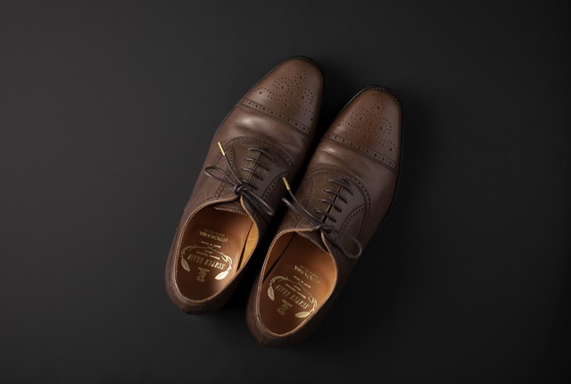 DRESS SHOE LACE / DARK BROWN